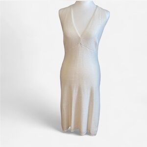 Wild Fable White Knit Halter Dress